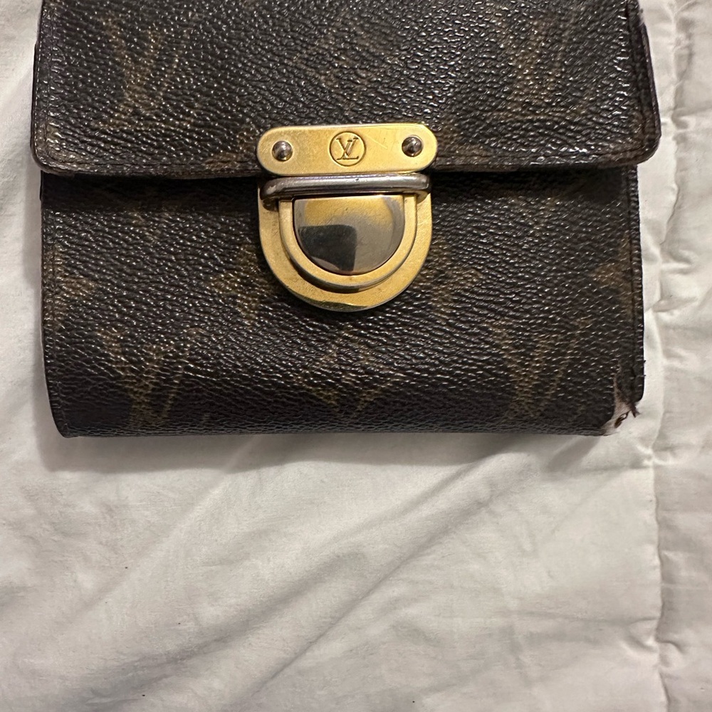 Louis Vuitton Dark Brown Monogram Clutch